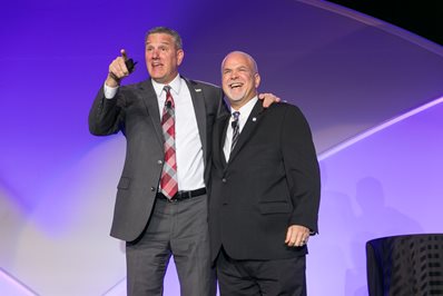 Conference keynote presenters Nick Polyak and Michael Lubelfeld