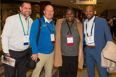 Group of Conference attendees